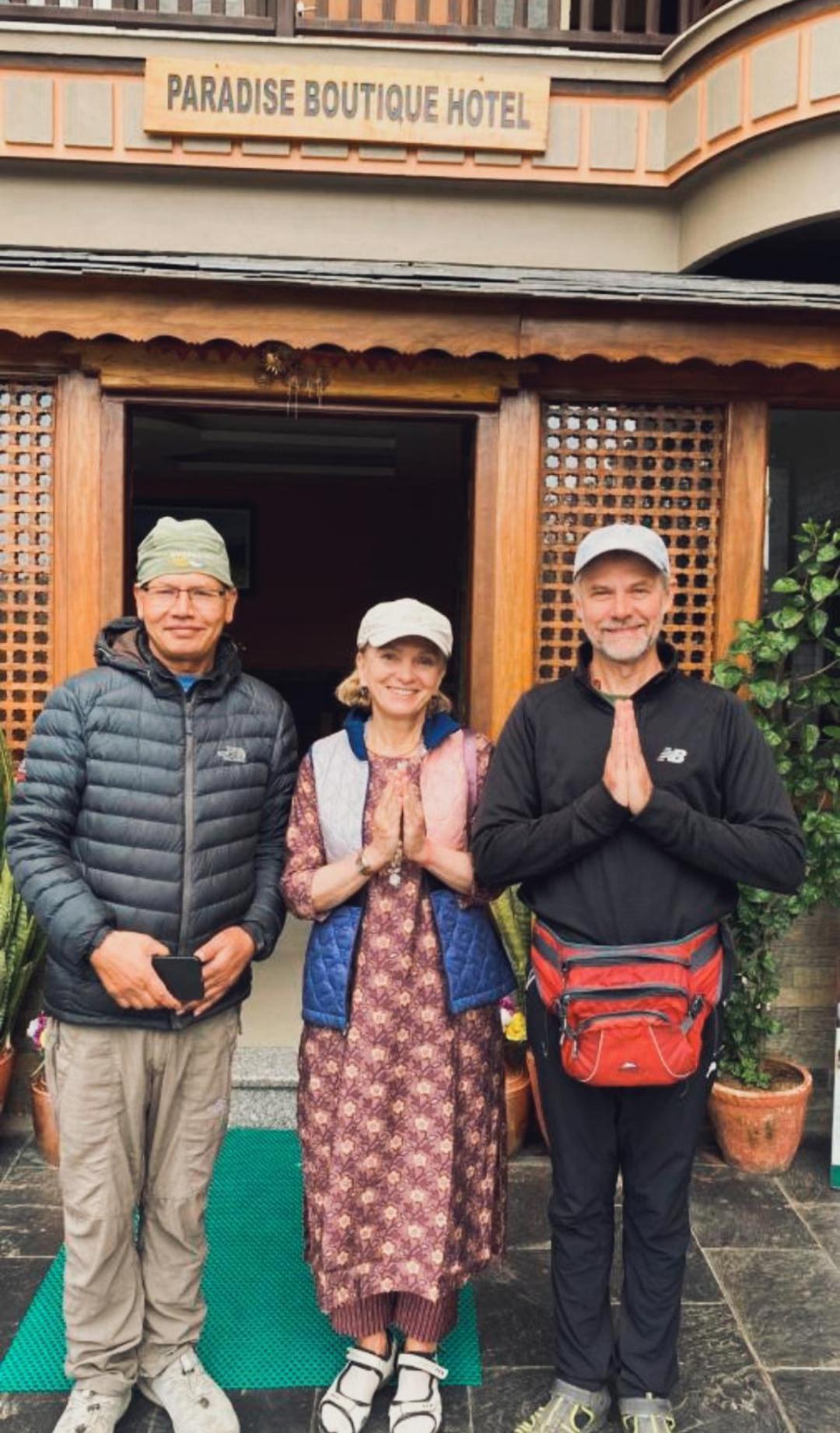 Paradise Boutique Hotel Pokhara Eksteriør bilde
