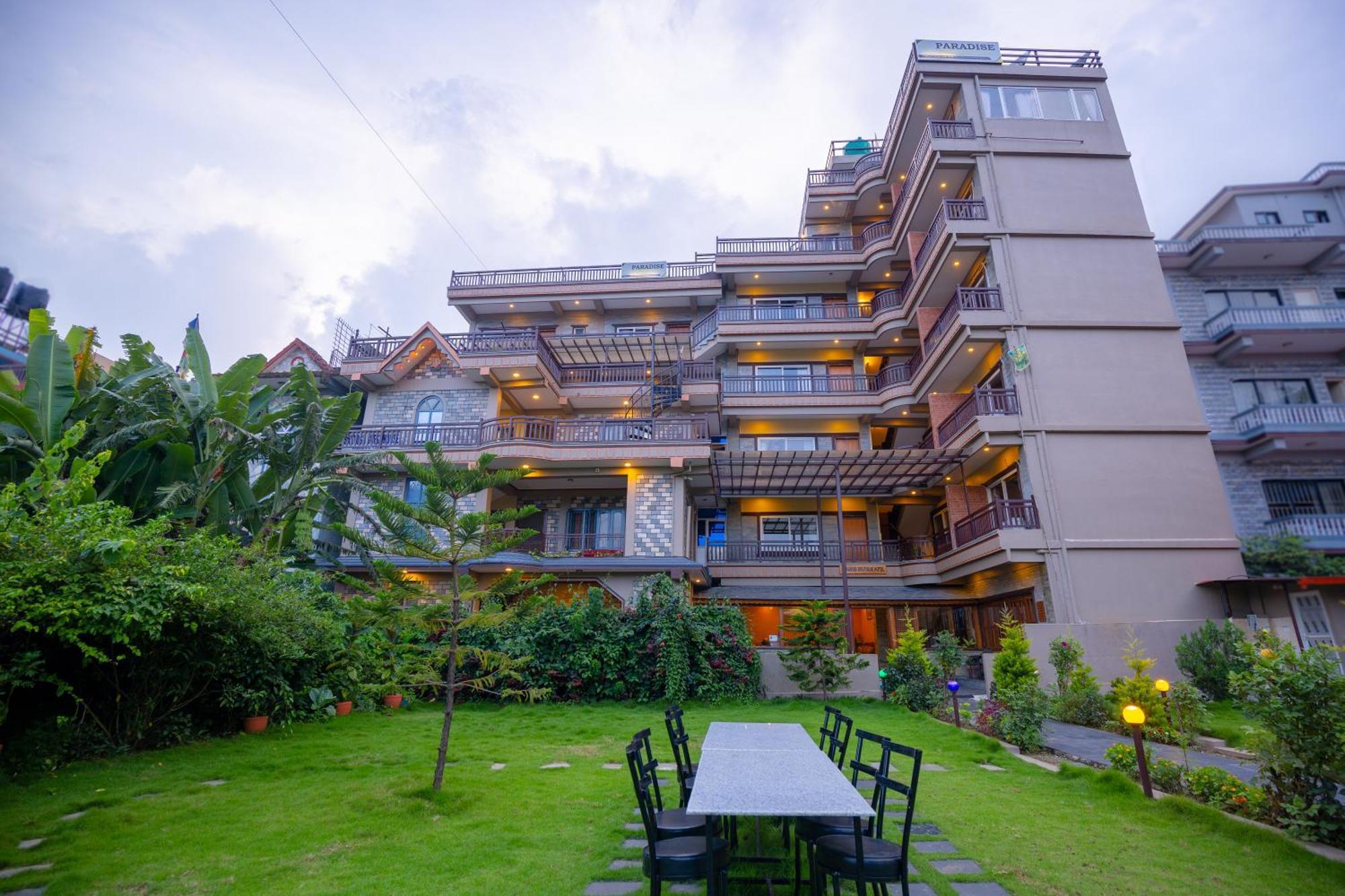 Paradise Boutique Hotel Pokhara Eksteriør bilde